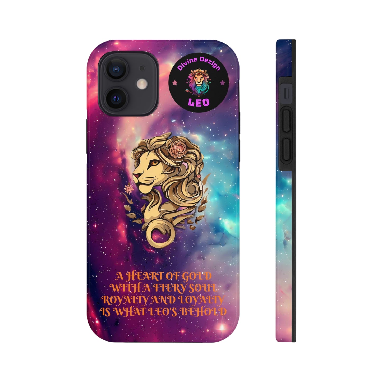 The Divine Dezign Leo Zodiac iPhone Case