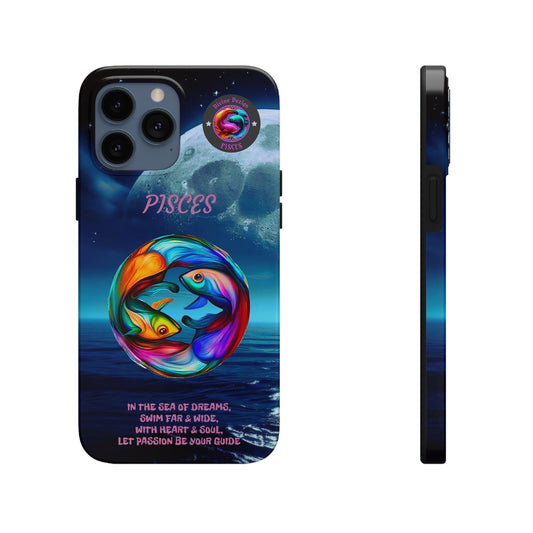 The Divine Dezign Pisces Zodiac iPhone Case