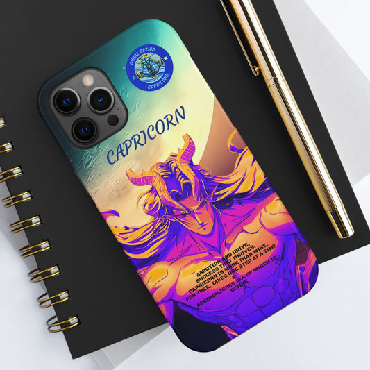 The Divine Dezign Capricorn Zodiac iPhone Case