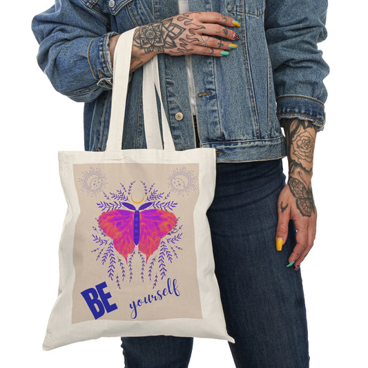 Be Yourself - Natural Tote Bag