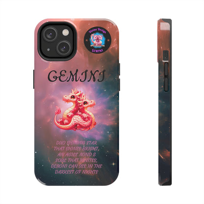 The Divine Dezign Gemini Zodiac iPhone Case