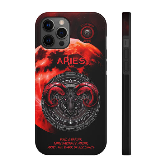 The Divine Dezign Aries Zodiac iPhone Case